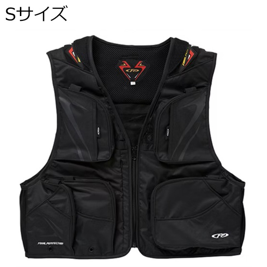エクセル FP-5180/BKBK/S 鮎ベスト Sサイズ（ブラック×ブラック）FINAL PERFECTION[FP5180BKBKS] 返品種別A