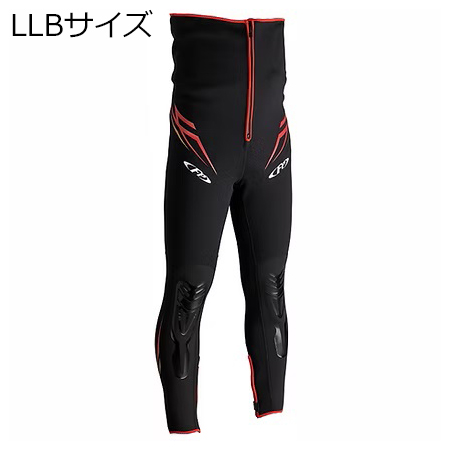 エクセル FP-5321/BKRD/LLB 鮎タイツ LLBサイズ（ブラック×レッド）FINAL PERFECTION[FP5321BKRDLLB] 返品種別A