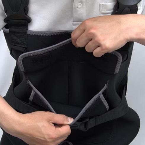 エクセル クロロプレーンウェダー フェルトピン/中丸 Lサイズ/25.5〜26.0cm（ブラック） OHJI OH-006P/L/ブラツク返品種別A