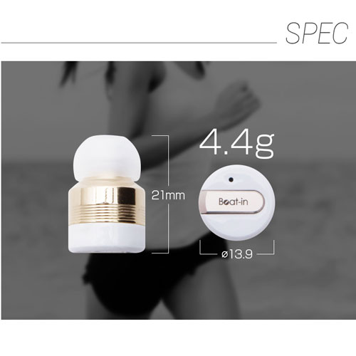 ビートイン BI9317 完全ワイヤレス Bluetoothイヤホン（ローズゴールド）Beat-in Power Bank[BI9317] 返品種別A_10