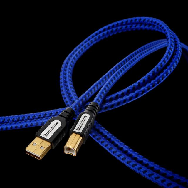 ゾノトーン オーディオグレードUSBケーブル(0.6m・1本)【A】⇔【B