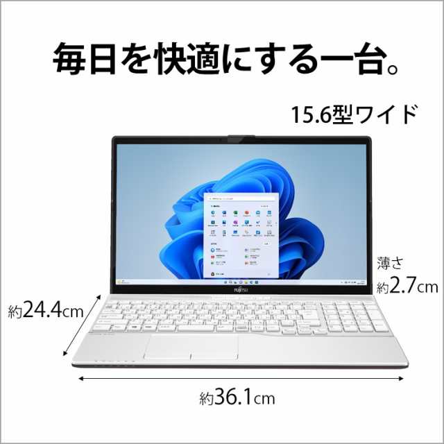 Fujithu  LIFEBOOK ノートパソコン i3 8GB 512GB