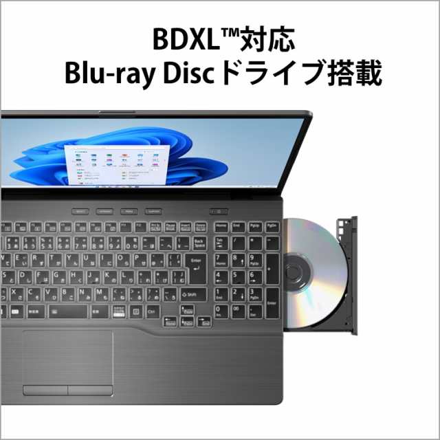 富士通 FMVA54H2BZ 15.6型ノートパソコン FMV LIFEBOOK AH54/H2（Core 