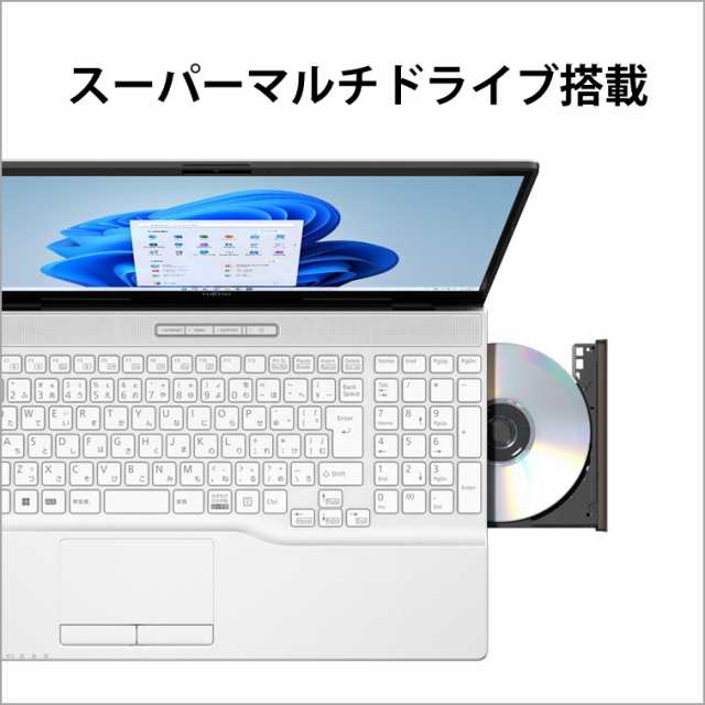 富士通 FMVA49H2WZ 15.6型ノートパソコン FMV LIFEBOOK AH49/H2（Core