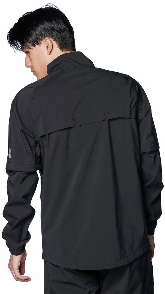 アンダーアーマー UA ストーム パッカブル レインスーツ（Black/Silver