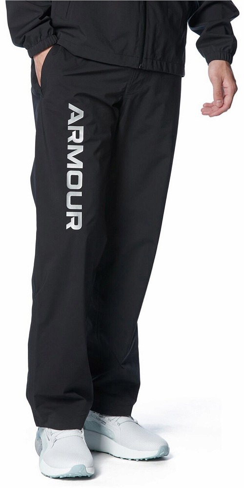 アンダーアーマー UA ストーム パッカブル レインスーツ（Black/Silver