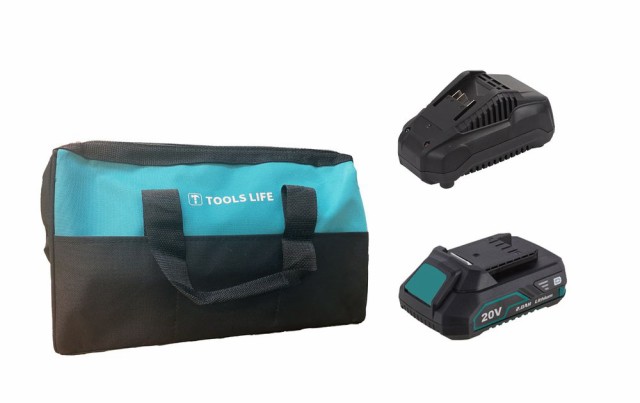 TOOLS LIFE LCR777-1 20V 充電式レシプロソー (2Ahバッテリー、充電器