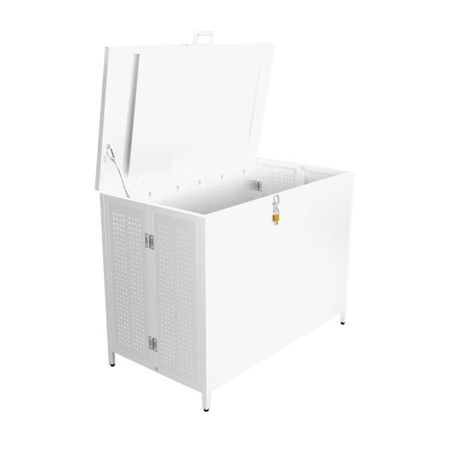 Pure＆Haus SH-2 屋外ゴミ収納ボックス(ホワイト) 容量210L[SH2ホウコウ] 返品種別B