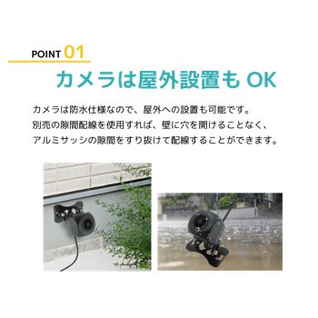 キャロット 防犯・監視カメラW30×L22.7×H5.3cm HR-104（自社製品