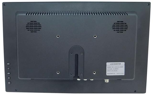 ブロードウォッチ LCD-013-1080P-G 液晶ディスプレイ(13.3型/FullHD 1920×1080/HDMI/VGA/BNC/RCA)(ブラック)[LCD0131080PG] 返品種別A_5