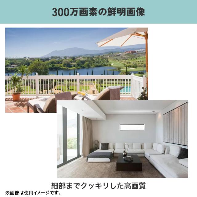 水鏡 JA-PJ2031-W センサーライト付　Wi-FiネットワークカメラJUANCLOUD（ジュアンクラウド）[JAPJ2031W] 返品種別A_5