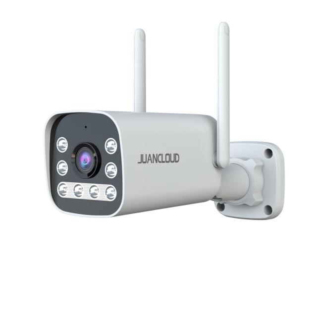 水鏡 JA-P293A-W6 スマートナイトビジョン搭載　防犯カメラJUANCLOUD（ジュアンクラウド）　ひかるカメラ[JAP293AW6] 返品種別A