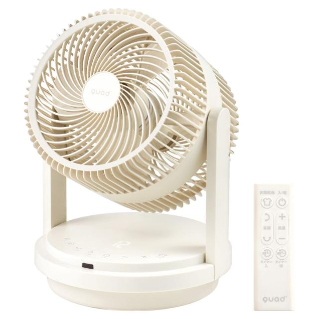 クワッズ 【扇風機】DCモーター搭載 サーキュレーター（アイボリー） QS506IV返品種別A