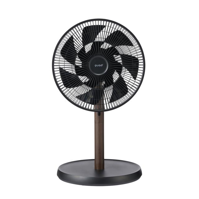 クワッズ 【扇風機】DCモーター搭載 リビング扇（ブラックウッド） QS676BW返品種別A_1