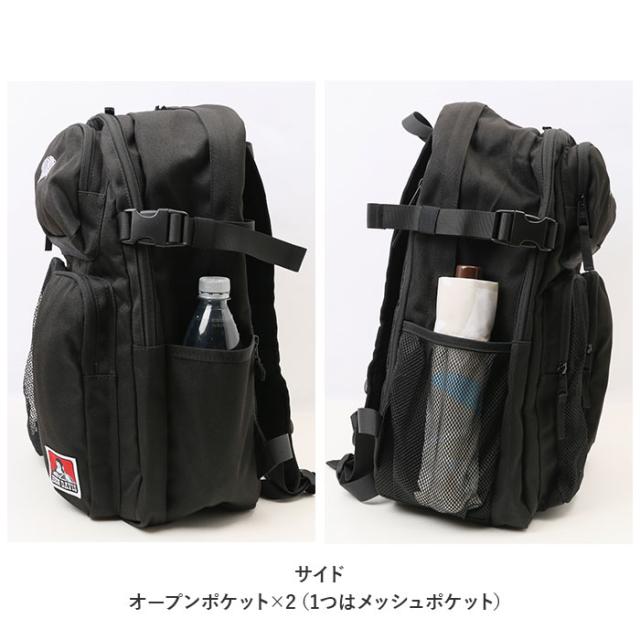 BEN DAVIS(ベンデイビス) BF025636-1A-2C BEN DAVIS ベンデイビス W-MESH DAYPACK（BLACK/PINK）[BF0256361A2C] 返品種別A_10