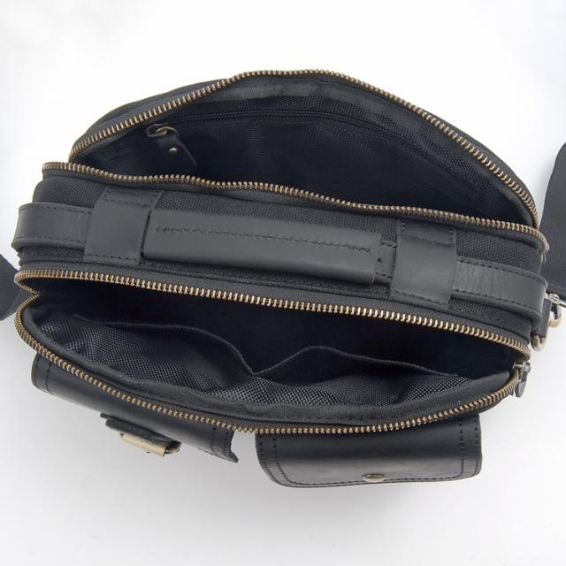 モンテスピガ MOSWMTP035BK ショルダーバッグ　コットン＆オイルレザー（ブラック）monte SPIGA[MOSWMTP035BK] 返品種別B_2