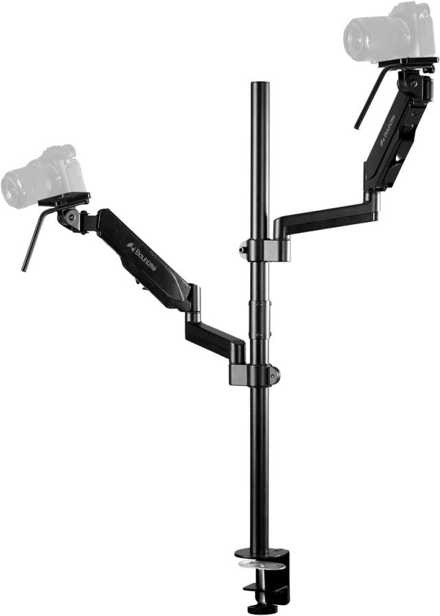 バウヒュッテ BMA-2CAM-BK ストリーマーズアーム（ブラック）カメラスタンド[BMA2CAMBK] 返品種別A