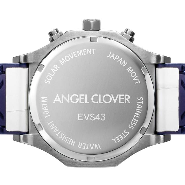 エンジェルクローバー 【国内正規品】EXVENTURE SOLARソーラー　メンズタイプ EVS43SBU-WH[EVS43SBUWH] 返品種別B_5