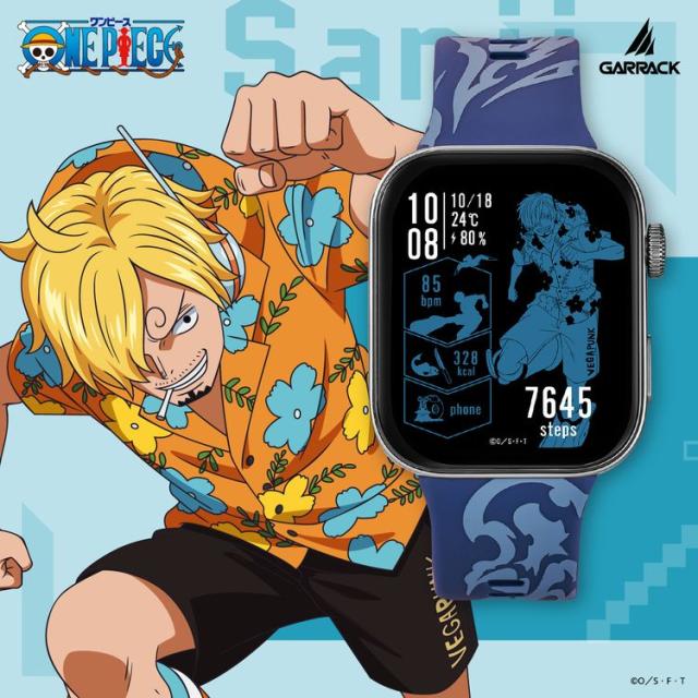 GARRACK ワンピーススマートウォッチ　サンジモデル HUC-OP-FT3-S[HUCOPFT3S] 返品種別B_14