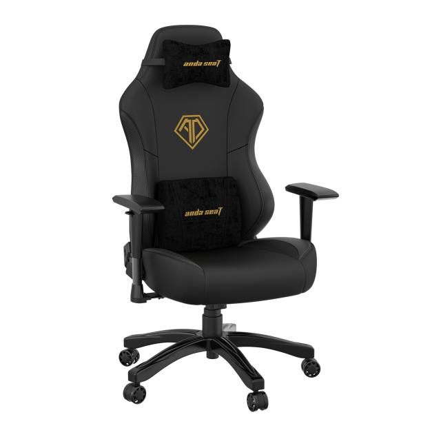 Andaseat GC-PHANTOM3/BKGD Phantom 3 Black＆Gold（ブラック）ゲーミングチェア　アンダシート[GCPHANTOM3BKGD] 返品種別A