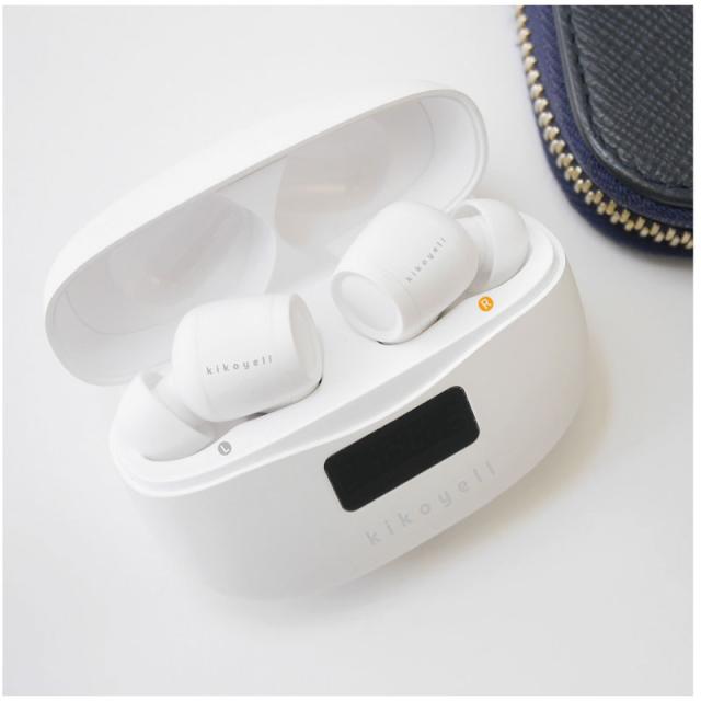 kikoyell KE-SH1SWH ワイヤレスイヤホン デンキチWeb / きこエール ワイヤレスイヤホン機能付き集音器 KE