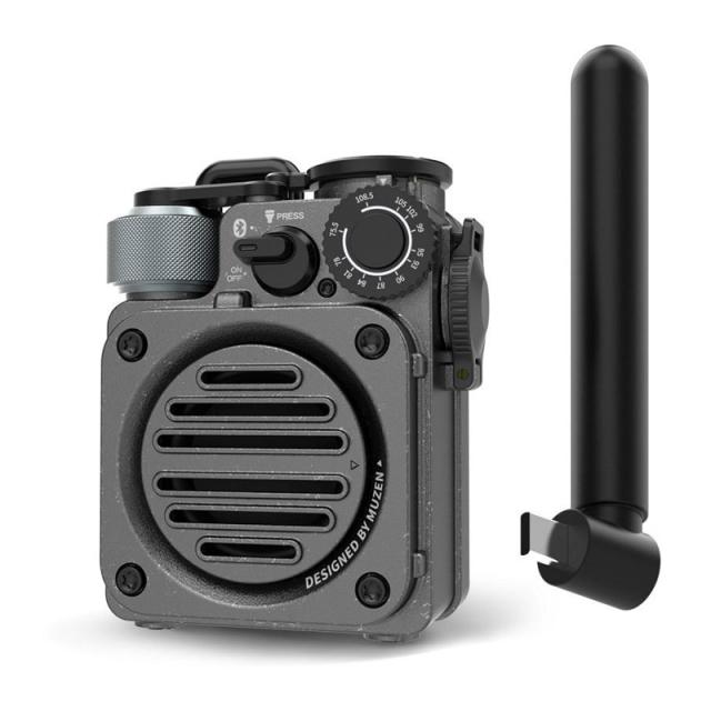 MUZEN MW-PVXI3B Bluetooth対応スピーカー（ブラック）MUZEN Wild Mini 第3世代[MWPVXI3B] 返品種別A