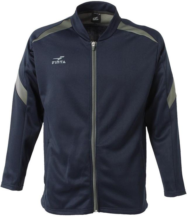 FINTA（フィンタ） JRトレーニングジャケット（ネイビー・サイズ：130） サッカー・フットサル用 FNT-FT3010-1100-130返品種別A