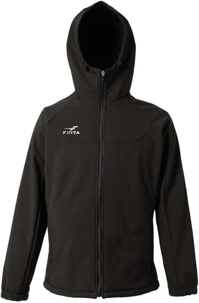 FINTA（フィンタ） ボンディングジャケット（ブラック・サイズ：XO） サッカー・フットサル用 FNT-FT3019-0500-XO返品種別A