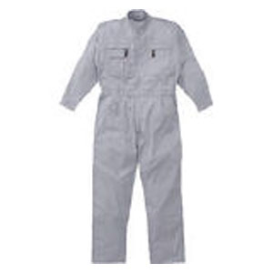 山田辰 5750G1L ツナギ服　Lサイズ　　グレー[5750G1L] 返品種別B