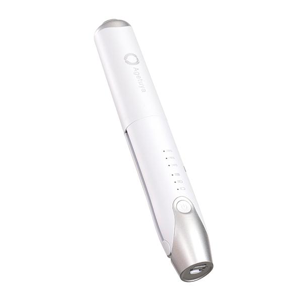 アゲツヤ AG-0008-WH コードレスヘアアイロン(ホワイト)AGETUYA コードレスミニヘアアイロン3[AG0008WH] 返品種別A