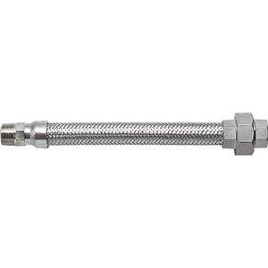 南国フレキ工業 NK193-40-300 ユニオン・ニップル型フレキ　ALLSUS304　40A×300Lフレキシブルメタルホース[NK19340300] 返品種別B