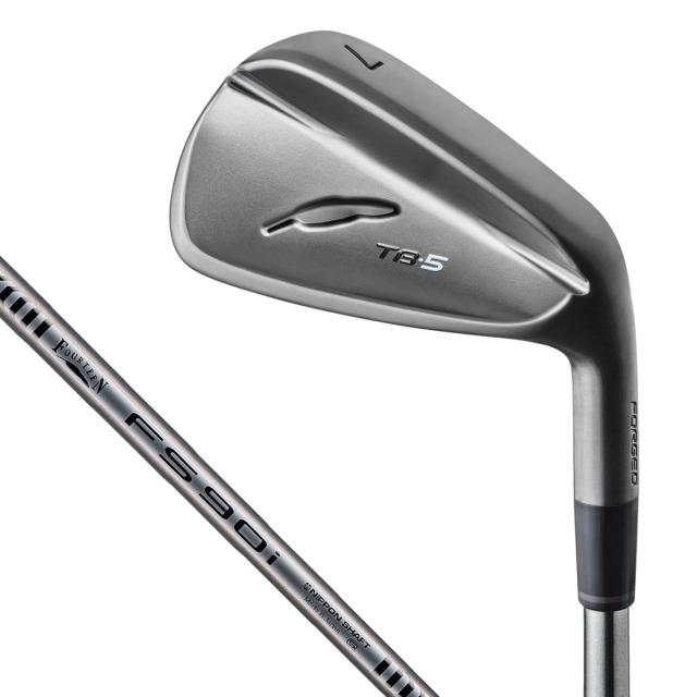 フォーティーン TB5FBK25_I5_FSBK_R NEW TB-5 FORGED ’25 ダイヤモンドブラックサテン仕上げ アイアン #5 (FS-90iBK スチールシャフト・フレックス：R)FOURTEEN[TB5FBK25I5FSBKR] 返品種別A