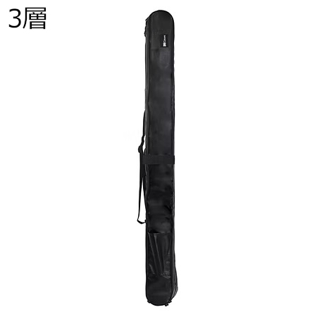 エクセル SPC-962 へらロッドケース3層 130cm（ブラック）Celacanz 竿ケース[SPC962エクセル] 返品種別A