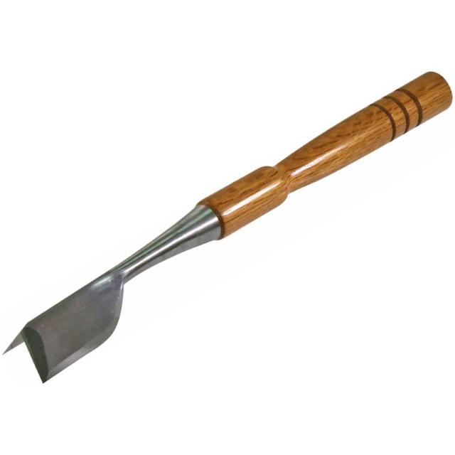 渡徳工業 95582 氷のみ 洋食用 三角 195mm柄 80度 1寸2分(刃幅36mm)[95582ワタトク] 返品種別B