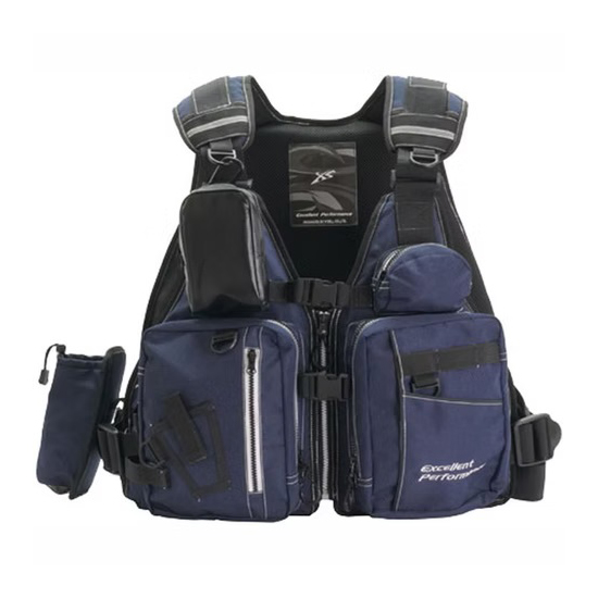 エクセル ゲームフローティングベスト ウエストサポートベルト付き フリーサイズ(ネイビー) NF-2270/NV返品種別A