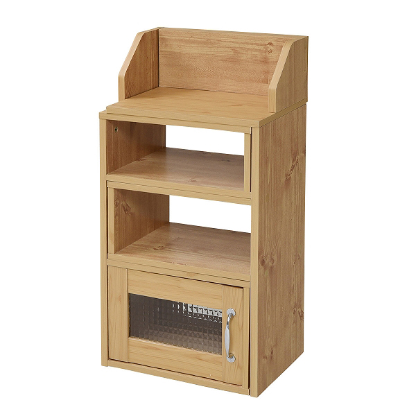 JK-PLAN(ジェイケイ・プラン) カウンター下収納スライドラック(ナチュラル) リュッカランド(Lycka land) FLL-0063-NA返品種別A