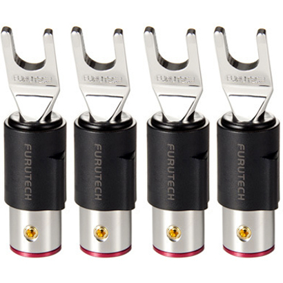 フルテック FT211(R) Yプラグロジウムメッキ処理（4個1組）FURUTECH[FT211R] 返品種別A