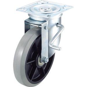 ワコーパレット エアーキャスター（自在車ストッパー付）　200mm　ウレタン車 ASHG-200-GUDS返品種別B