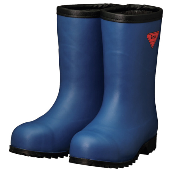 Bear AC061 セーフティベア 27cm シバタ工業 AC061-27.0 防寒安全長靴 セーフティベアー白熊(ネイビー