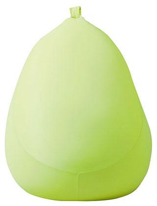 モグ フィットチェア　本体＋カバーセット（ライトグリーン） MOGU ビーズクッション フイツトチエア(カバ-ツキ)LGN返品種別B