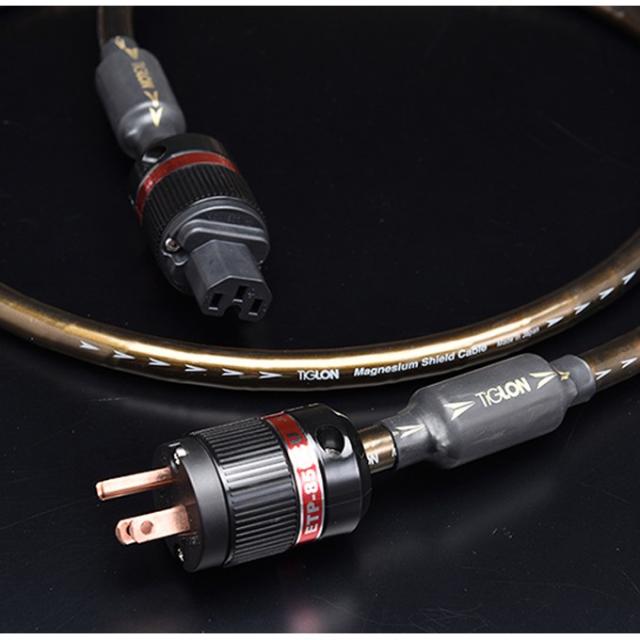 ティグロン MGL-DFA10-HSE1.2 ハイグレード電源ケーブル（1.2m）TiGLON“HSE技術搭載”[MGLDFA10HSE12TIG] 返品種別A