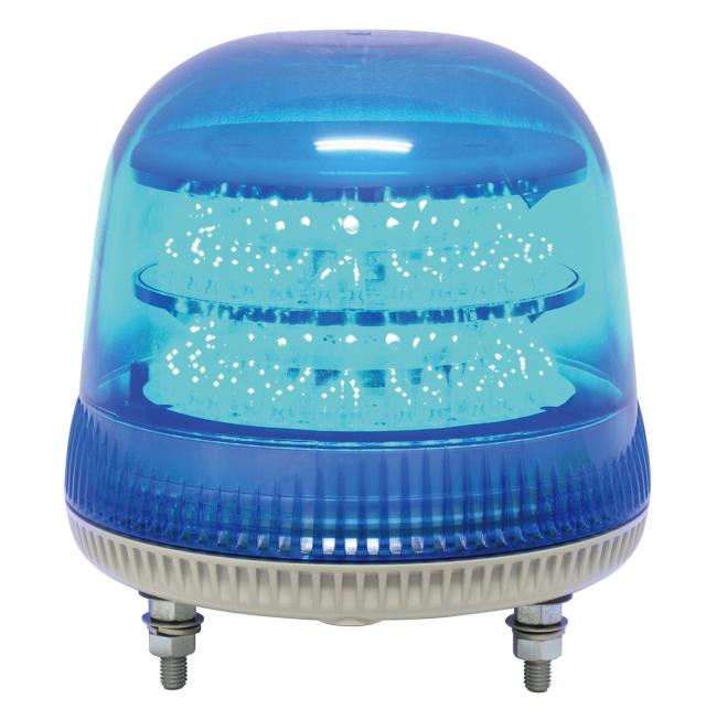 日惠製作所 VL17M-100APB LED回転灯　ニコモア　青NIKKEI　NICO MORE[VL17M100APB] 返品種別A
