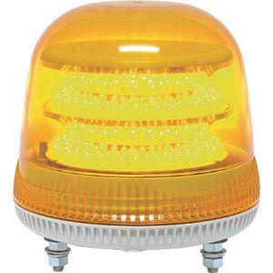 日惠製作所 VL17M-100APY LED回転灯　ニコモア　黄NIKKEI　NICO MORE[VL17M100APY] 返品種別A
