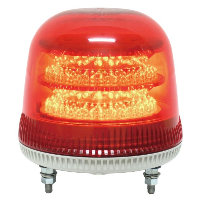 日惠製作所 VL17M-100BPR LED回転灯　ニコモア　赤NIKKEI　NICO MORE[VL17M100BPR] 返品種別A