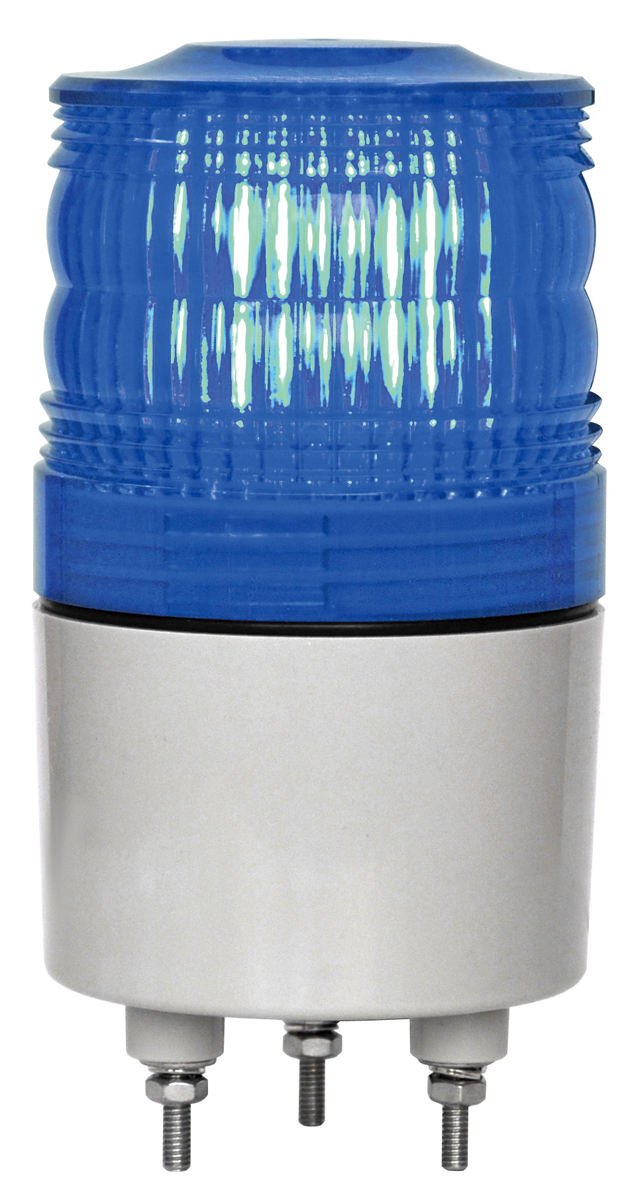 日惠製作所 VL07R-200NPB LED回転灯　ニコトーチ・70　青NIKKEI　NICO TORCH 70[VL07R200NPB] 返品種別A