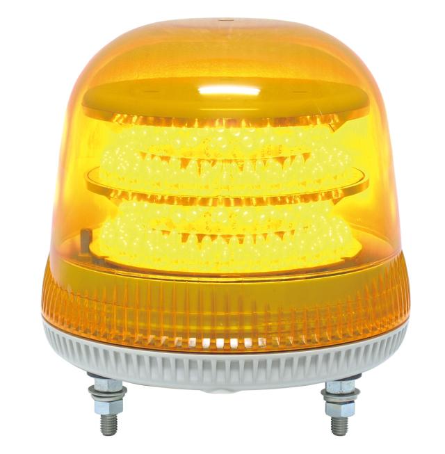 日惠製作所 VL17M-024AY LED回転灯　ニコモア　黄NIKKEI　NICO MORE[VL17M024AY] 返品種別A