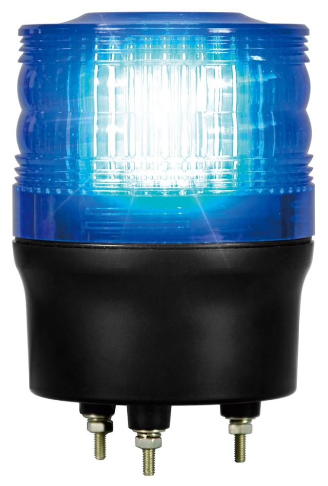 日惠製作所 VK09R-D48KB LED回転灯　ニコトーチ・90（青・高輝度）NIKKEI　NICO TORCH 90[VK09RD48KB] 返品種別A