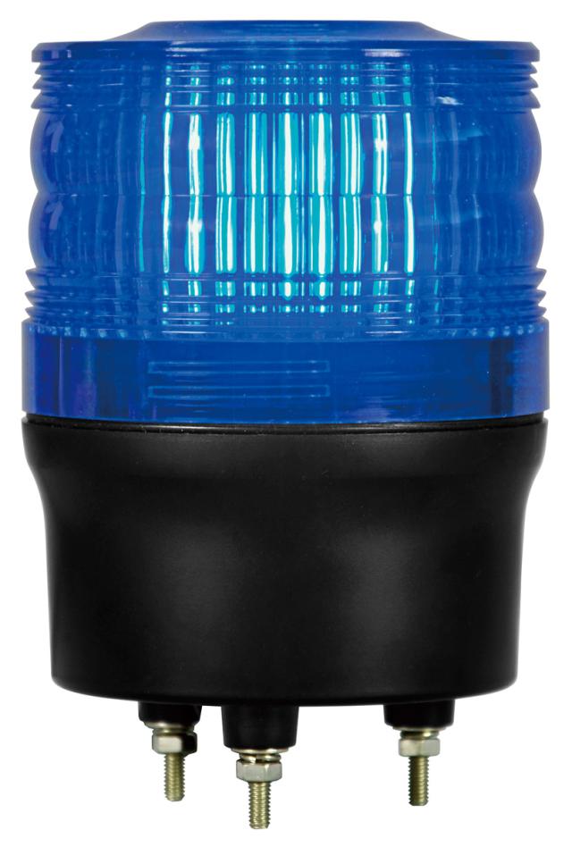 日惠製作所 VL09R-200WB LED回転灯　ニコトーチ・90　青NIKKEI　NICO TORCH 90[VL09R200WB] 返品種別A