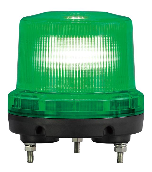 日惠製作所 VK16R-D24WG LED回転灯　ニコトーチ・160（緑・高輝度）NIKKEI　NICO TORCH 160[VK16RD24WG] 返品種別B