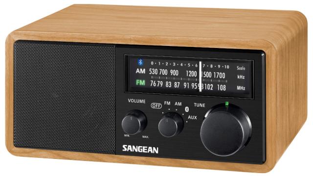 サンジーン WR-302 CHERRY/BLACK FM/AMラジオ・Bluetoothスピーカー（チェリー/ブラック）Sangean[WR302CHERRYBLACK] 返品種別A